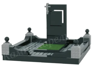 Мемориальный комплекс с крестом MK81
