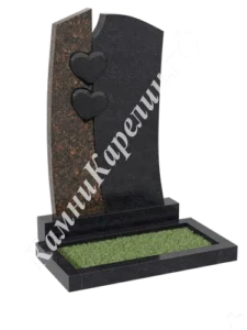 Европейский памятник фигурный с сердцем № 23