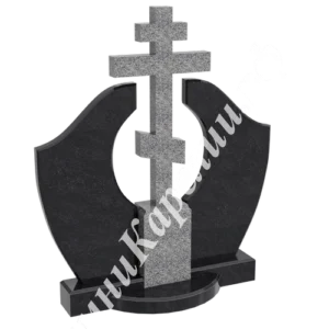 Европейский памятник с крестом № 9